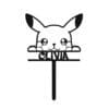 Gepersonaliseerde taarttopper pikachu bij cake, bake & love 3