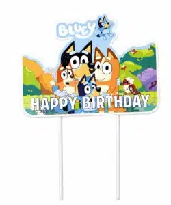 Bluey Happy Birthday Caketopper