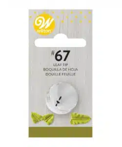 Wilton Decorating Tip #067 Leaf Carded