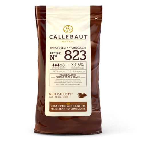 Callebaut chocolade callets melk 1 kg bij cake, bake & love 3