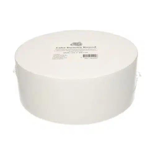 Funcakes taart dummy rond 25 cm - 10 cm hoog