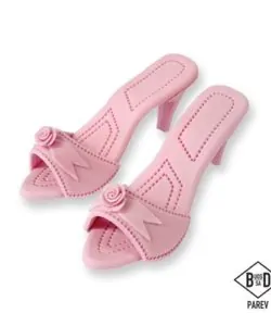 PME Edible Cake Topper Ladies Shoes Pink pk/2