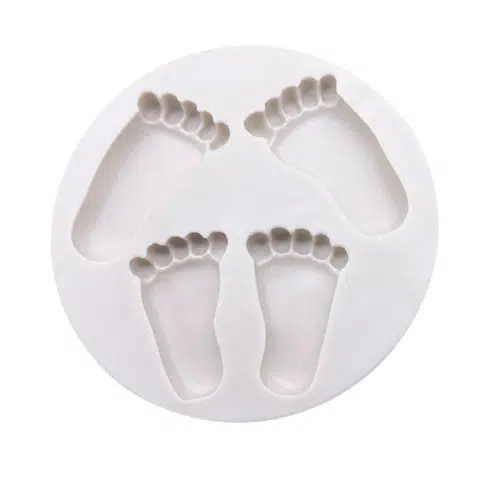 Siliconen mal babyvoetjes