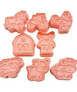 Boerderij Dieren uitsteker set 8