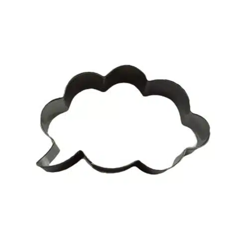 Koekjes uitsteker spreekwolk