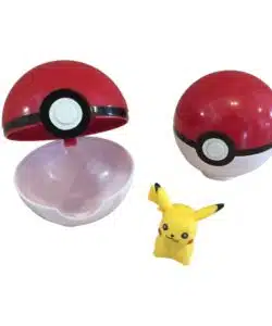 Pokemon bal + pikachu poppetje