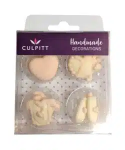 Culpitt Suikerdecoratie Baby Pipings Soft Pink pk/12