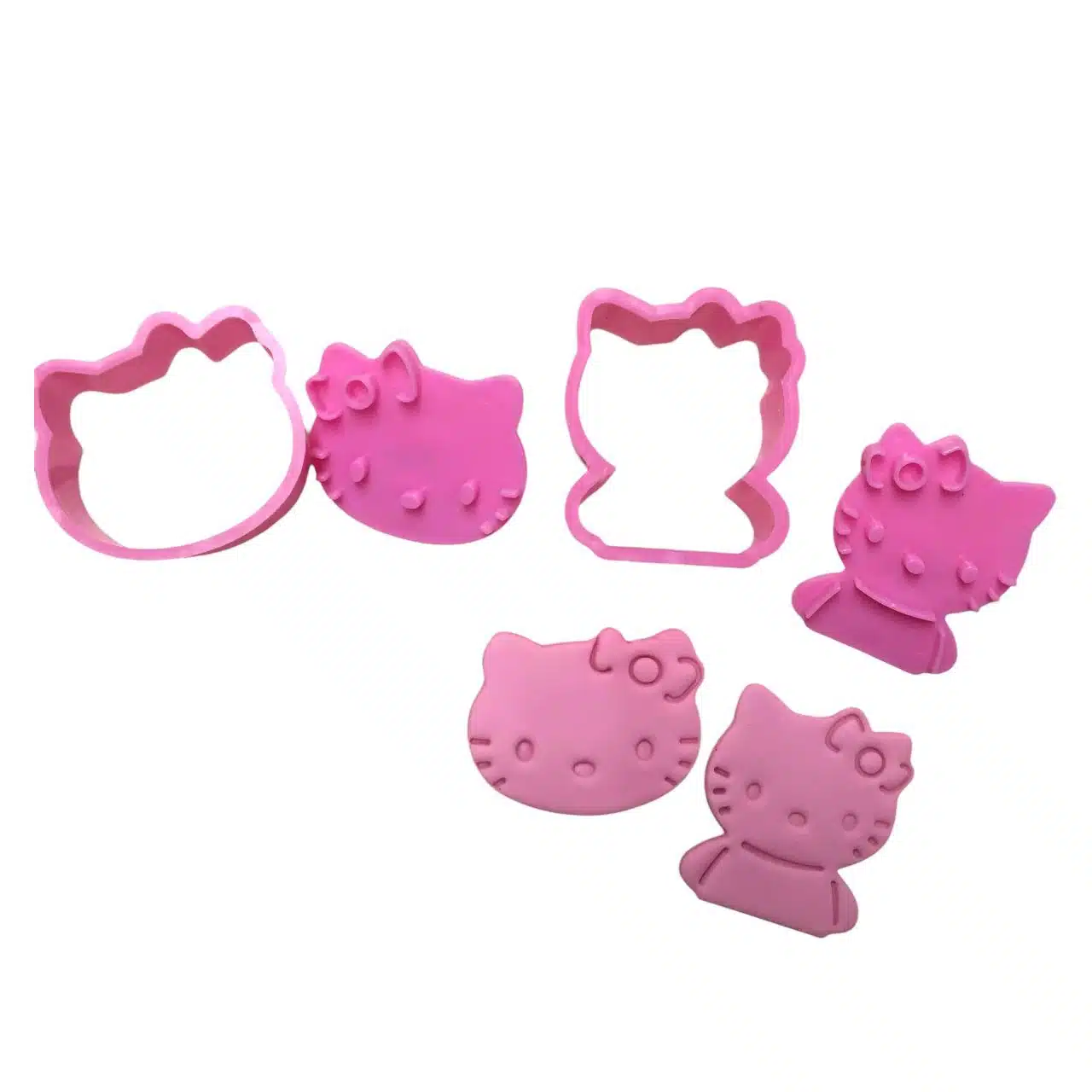 Hello kitty uitsteker set 2 bij cake, bake & love 4 Hello kitty uitsteker set 2 - afbeelding 2