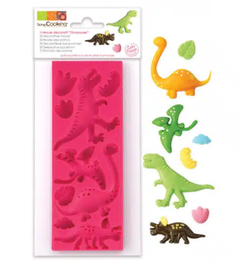 Siliconen mal dino's