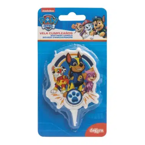 Paw patrol kaars 7,5cm