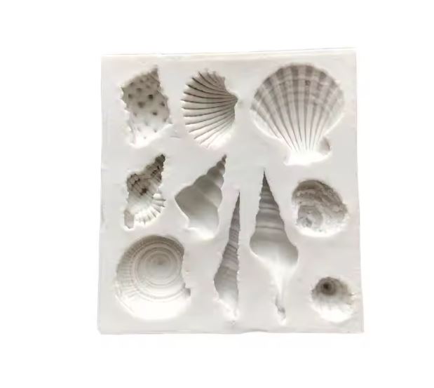 Siliconen mal schelpen bij cake, bake & love 5 Siliconen mal schelpen
