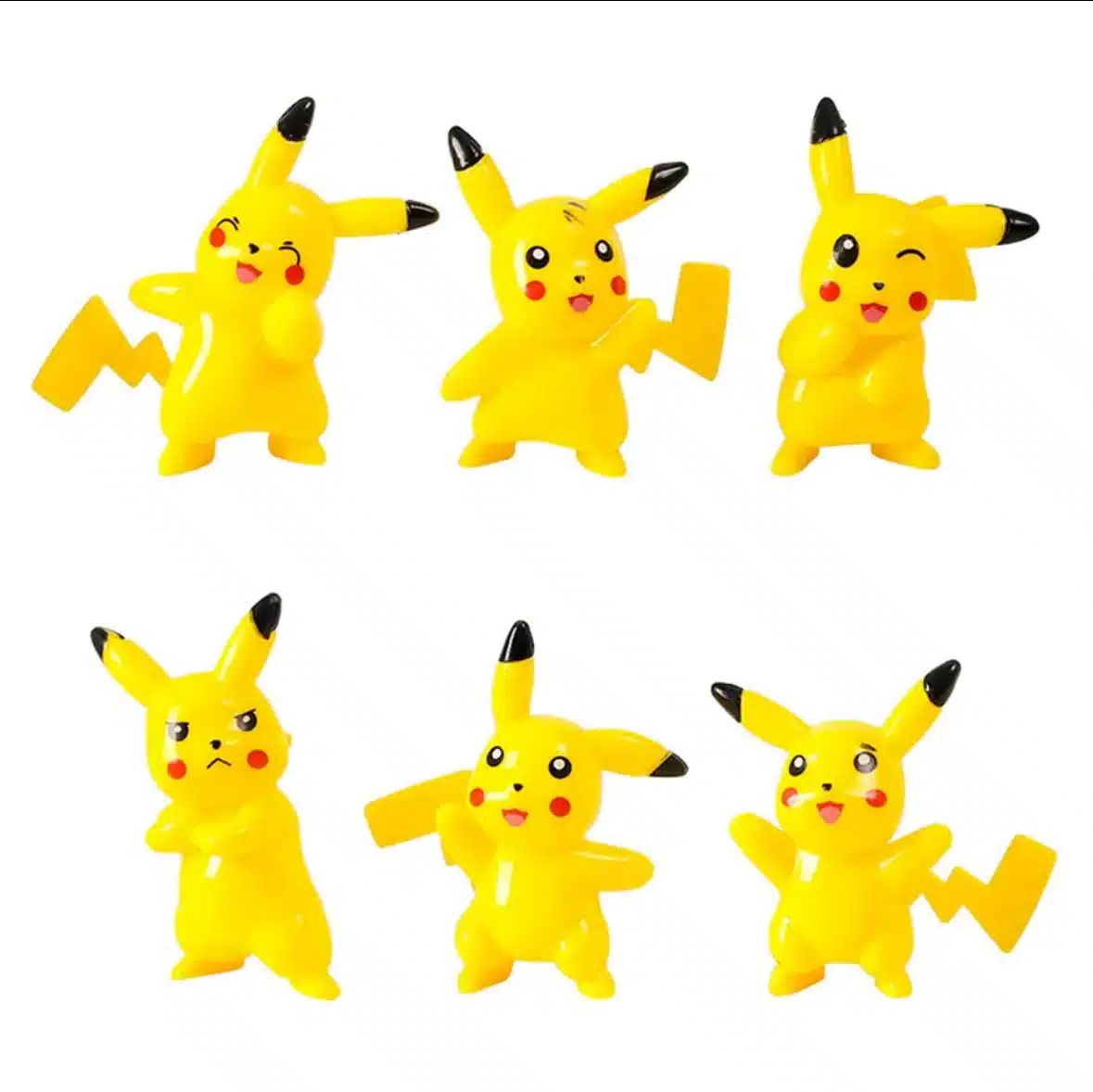 Caketopper pikachu poppetje 4,5cm bij cake, bake & love 3 Caketopper pikachu poppetje 4,5cm