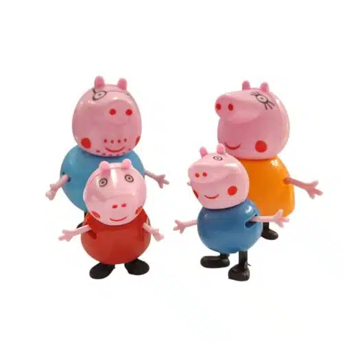 Peppa big plastic caketoppers