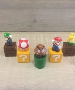 Plastic Decoratieset Super Mario Bros