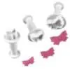 Pme butterfly plunger cutter mini set/3 bij cake, bake & love 3