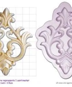 ArtyCo Mould - Scroll #4 Medium