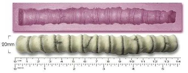 Artyco mould - bone border large bij cake, bake & love 5 Artyco mould - bone border large