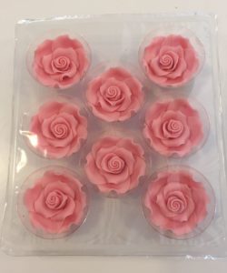 Sugarsoft® rozen roze 63 mm 8 stuks bij cake, bake & love 5