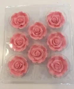 Alternative view of SugarSoft® Rozen roze 63 mm 8 stuks