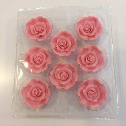 Sugarsoft® rozen roze 63 mm 8 stuks bij cake, bake & love 4