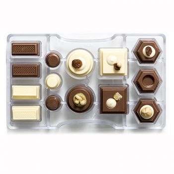 Chocolate mould geometric