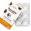 Decora chocolate mould bal 7,5 cm bij cake, bake & love 1 Chocolate mould bal 7,5 cm