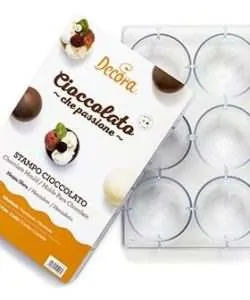 Chocolate mould bal 7,5 cm
