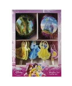 Cupcake Kit Disney Princess 48 stuks
