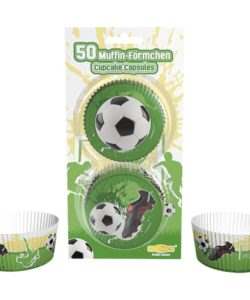 Cupcake Capsules Soccer, 50 pieces