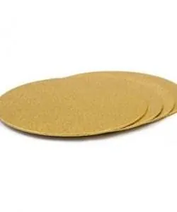 Cakeboard rond 20 cm goud