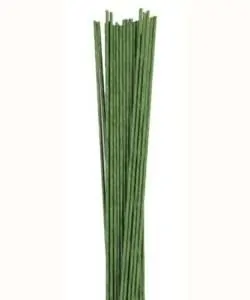 Culpitt Floral Wire Dark Green set/20 18 gauge