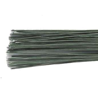 Culpitt floral wire dark green set/20 22 gauge