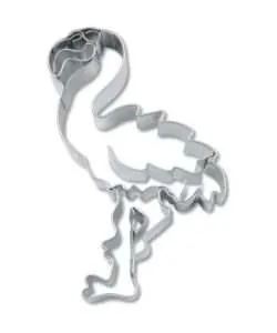 Koekjesuitsteker Flamingo ca 7 cm