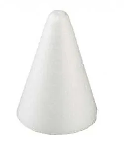 Polyestyrene Cone  9Cm H20Cm