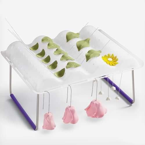 Wilton flower wave drying rack