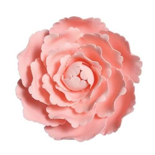 Gumpaste peony roze 10 cm