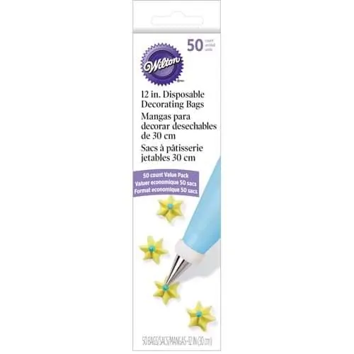 Wilton disposable decorating bags 30cm, pk/50 (2)
