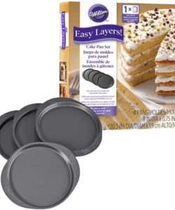 Wilton Cake Pan Easy Layers 20cm Set/4