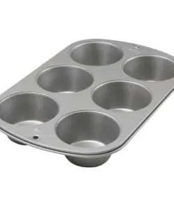 Wilton Recipe Right 6 Cup Jumbo Muffin Pan