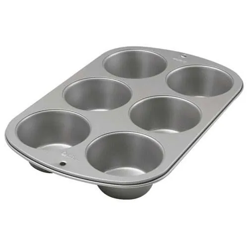 Wilton recipe right 6 cup jumbo muffin pan