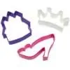 Wilton princess cookie cutter set/3 bij cake, bake & love 1 Wilton princess cookie cutter set/3