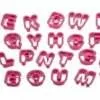 Uitsteker set 27 cookie cutters alphabet afm 5,2 x 2,2 cm bij cake, bake & love 2 Kit 27 cookie cutters alphabet afm 5,2 x 2,2 cm