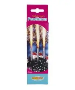 Cake Fountain Silver, 3 stuks