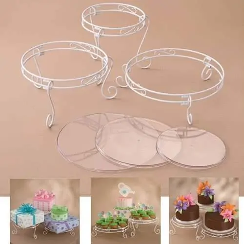 Wilton cakes and treats display set