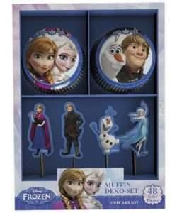 Cupcake Kit Frozen 48 stuks