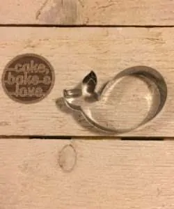 Koekjes uitsteker walvis
