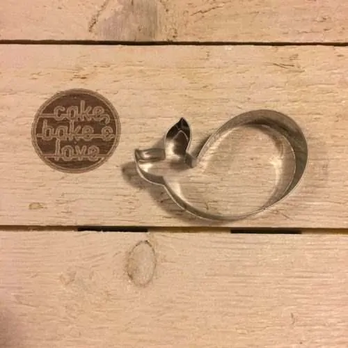 Koekjes uitsteker walvis