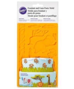 Wilton Fondant & Gum Paste Mold Jungle Animals (2)