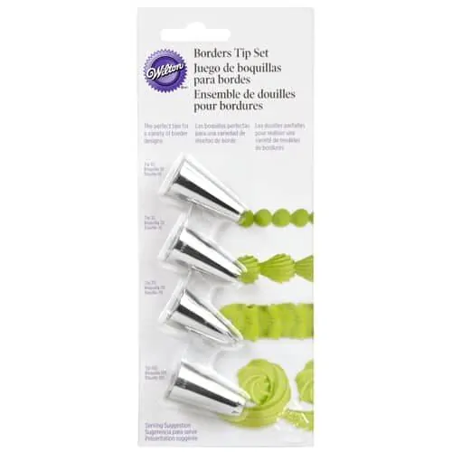 Wilton borders tip set/4 (2)