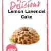 Bake delicious lemon lavendel cake 400gr